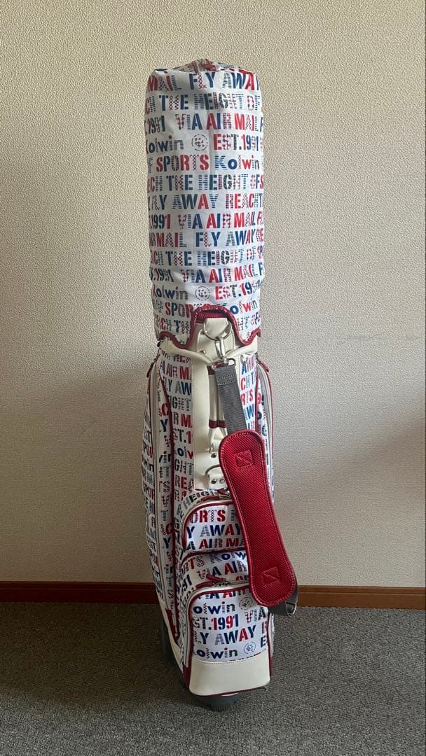 ✨美品✨Kolwin コルウィンキャスター付き レディース キャディバッグ