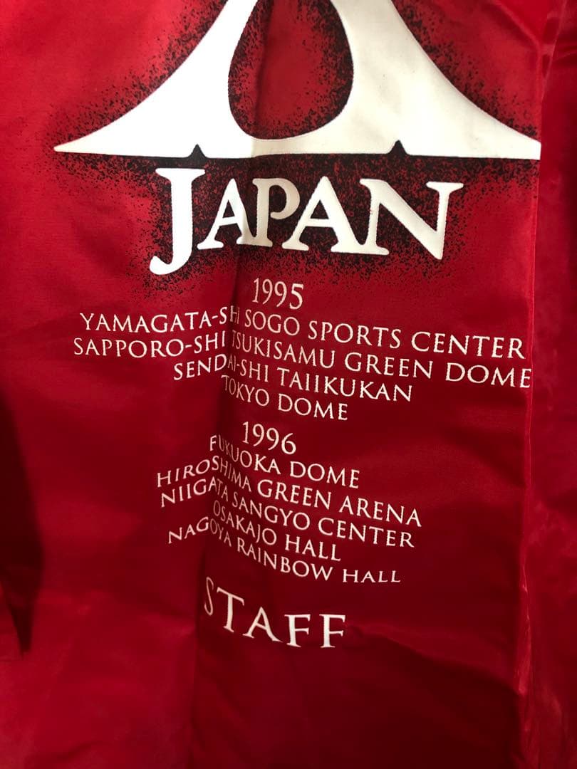 X JAPAN DAHLIA TOUR スタッフ　ジャンバー