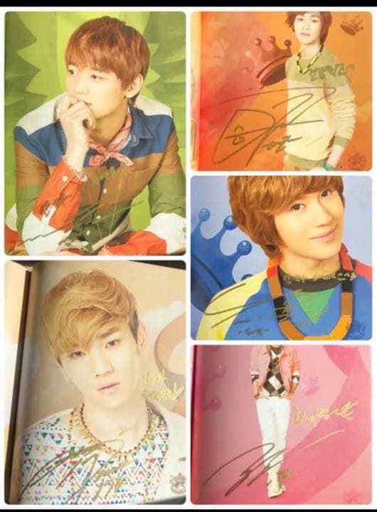 SHINeeサイン入りパンフレット