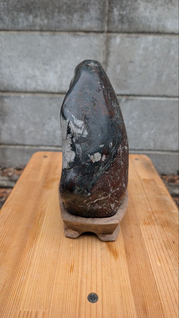 菊花石　水石　盆石　鑑賞石