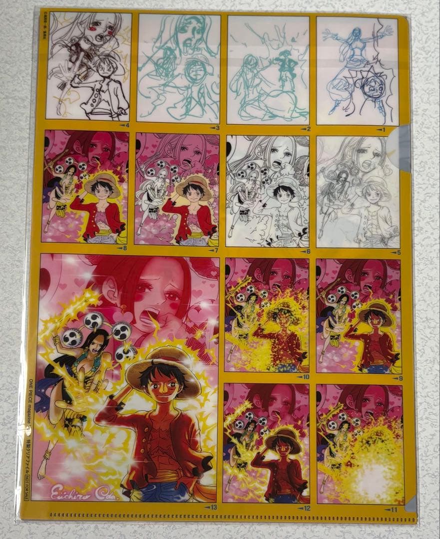 ワンピースマガジンVol.11 懸賞当選品 特製クリアファイル