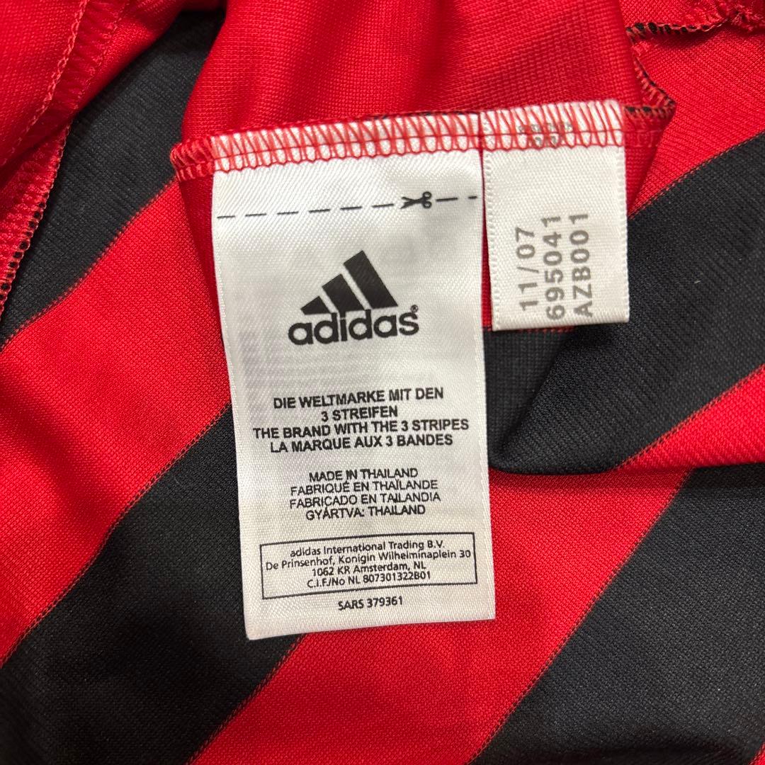 【美品】ACミラン ユニフォーム 07-08 アディダス 4XO