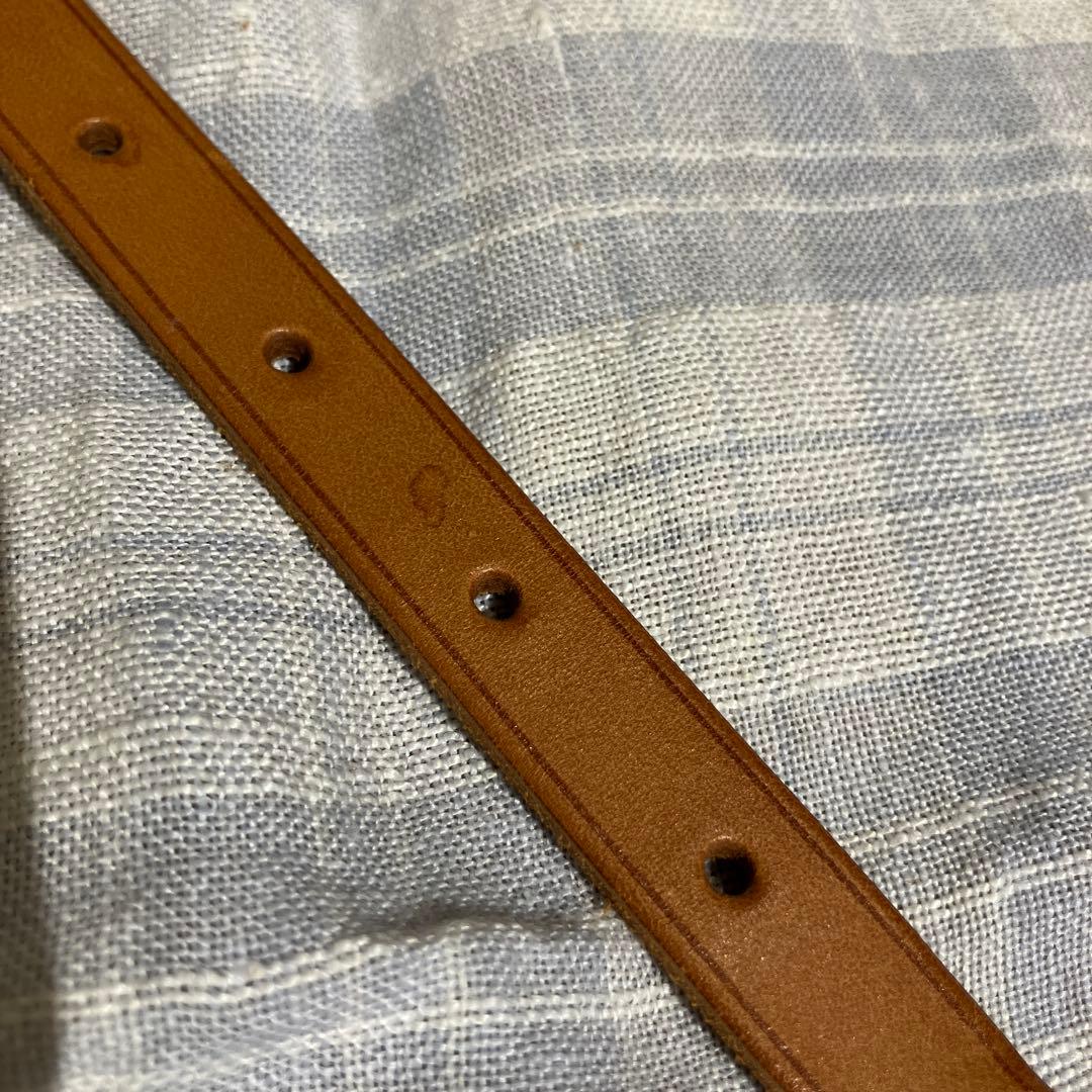 うさぎ　IL BISONTE レザー首輪　リードK0259..P