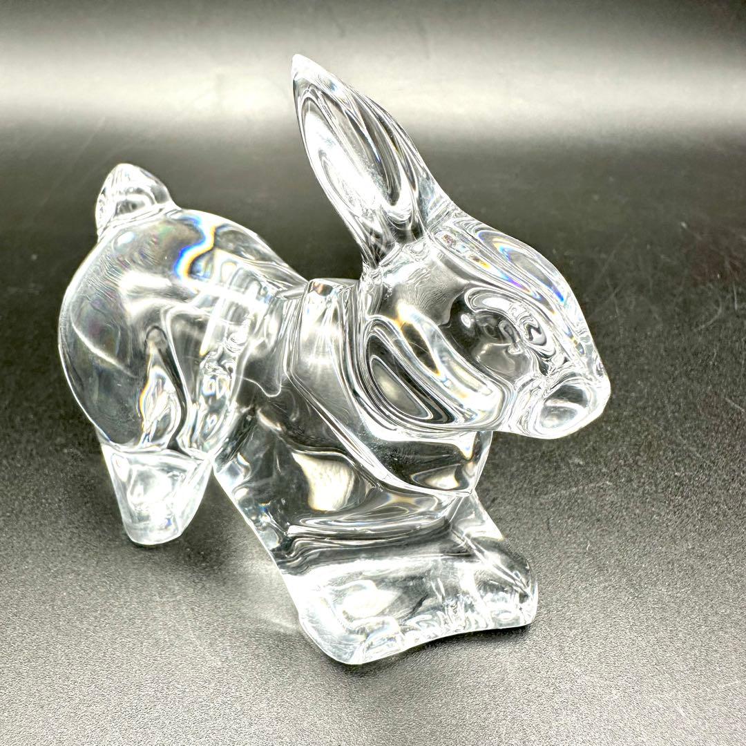 Baccarat バカラ 干支オーナメント 兎うさぎ　美品