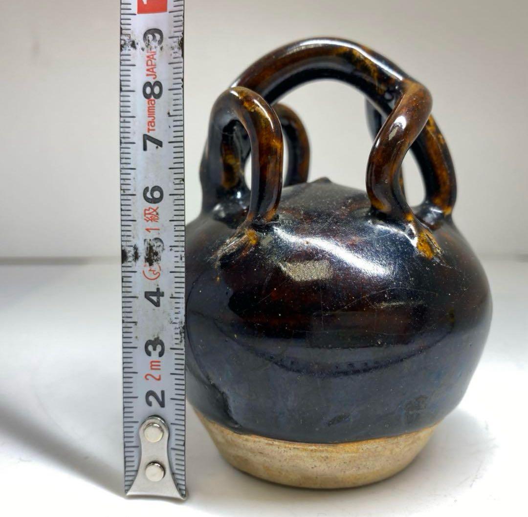 中国宋時代　黒紬水滴　高さ10㎝