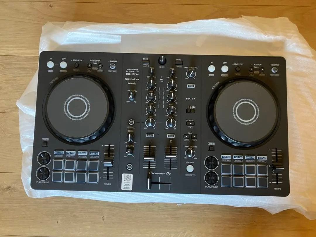 DDJ-FLX4/Pioneer+ヘッドホンセット箱説あり