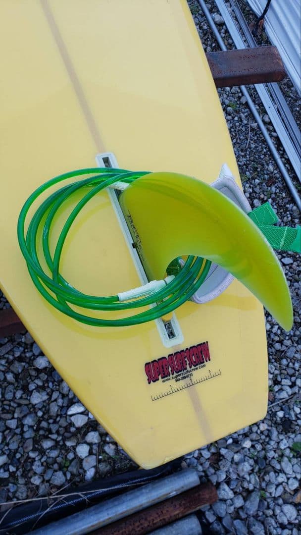 HINDI CROSS ロングボード イエロー　埼玉県三郷市　直接取引のみ