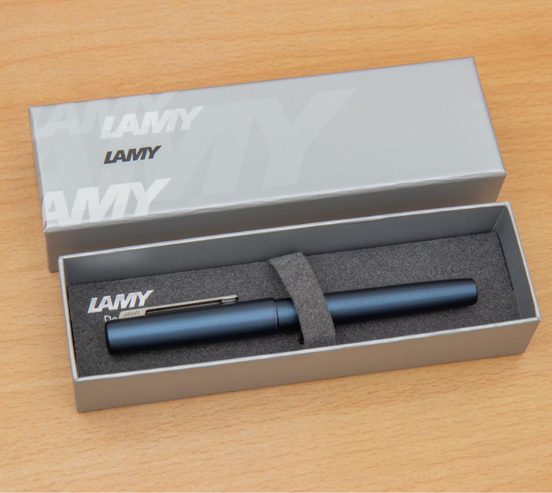 【限定】LAMY アイオン 万年筆 EF ディープダークブルー　ラミー aion