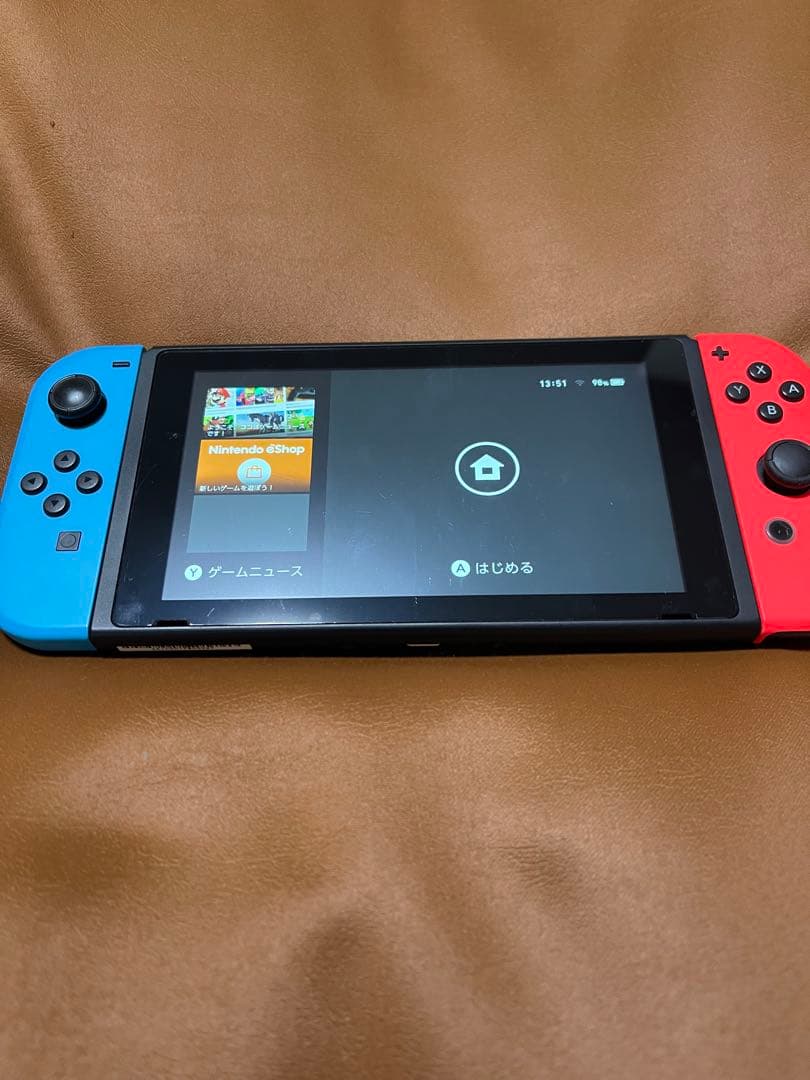 Nintendo Switch ネオンブルー/ネオンレッド 本体　箱無し