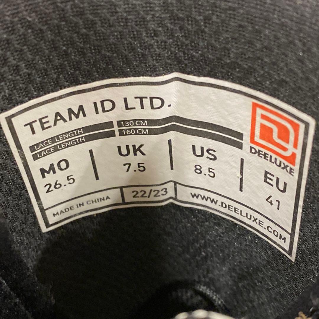 【即日発送】DEELUXE TEAM ID LTD26.5cm 22-23モデル