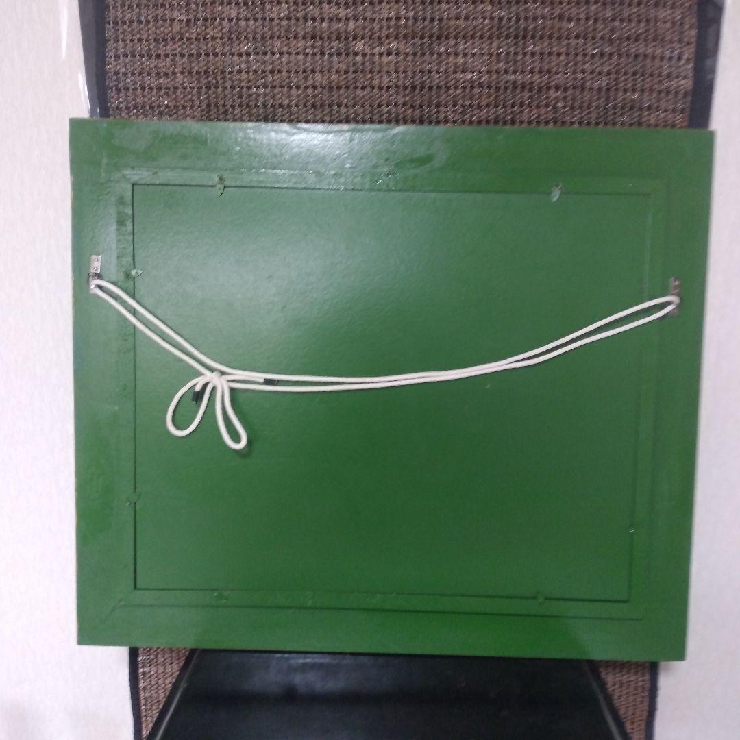 絵画　油彩画「錦木」示現会 荒木総一 　F6 　額装　原画　油絵　静物画　額