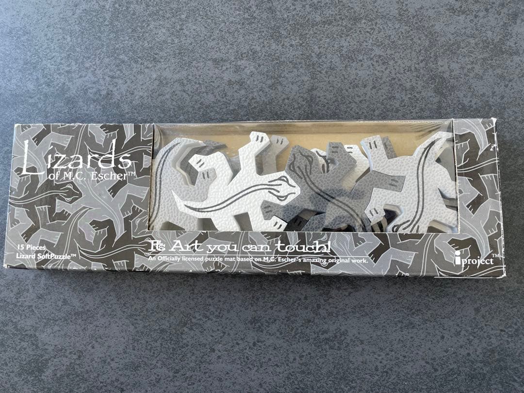 エッシャー ソフトパズル　トカゲ　Lizards of M.C. Escher