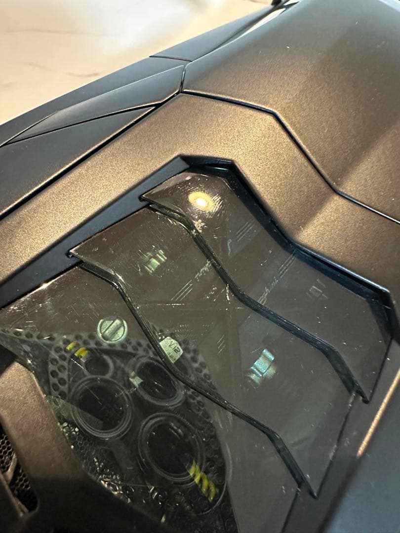 オートアートアベンタドール　LP700-4ランボルギーニ1:18 マットブラック