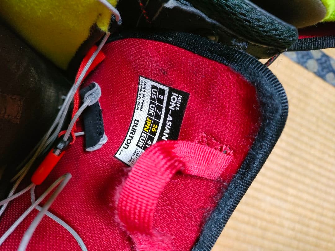 BURTONスノーボードブーツ 　ion Ruler　26.0 訳あり