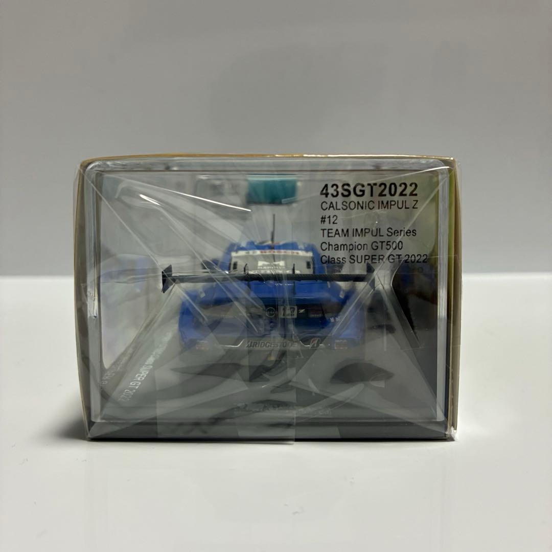 スパーク　1/43 CALSONIC IMPUL Z 2022 チャンピオン仕様