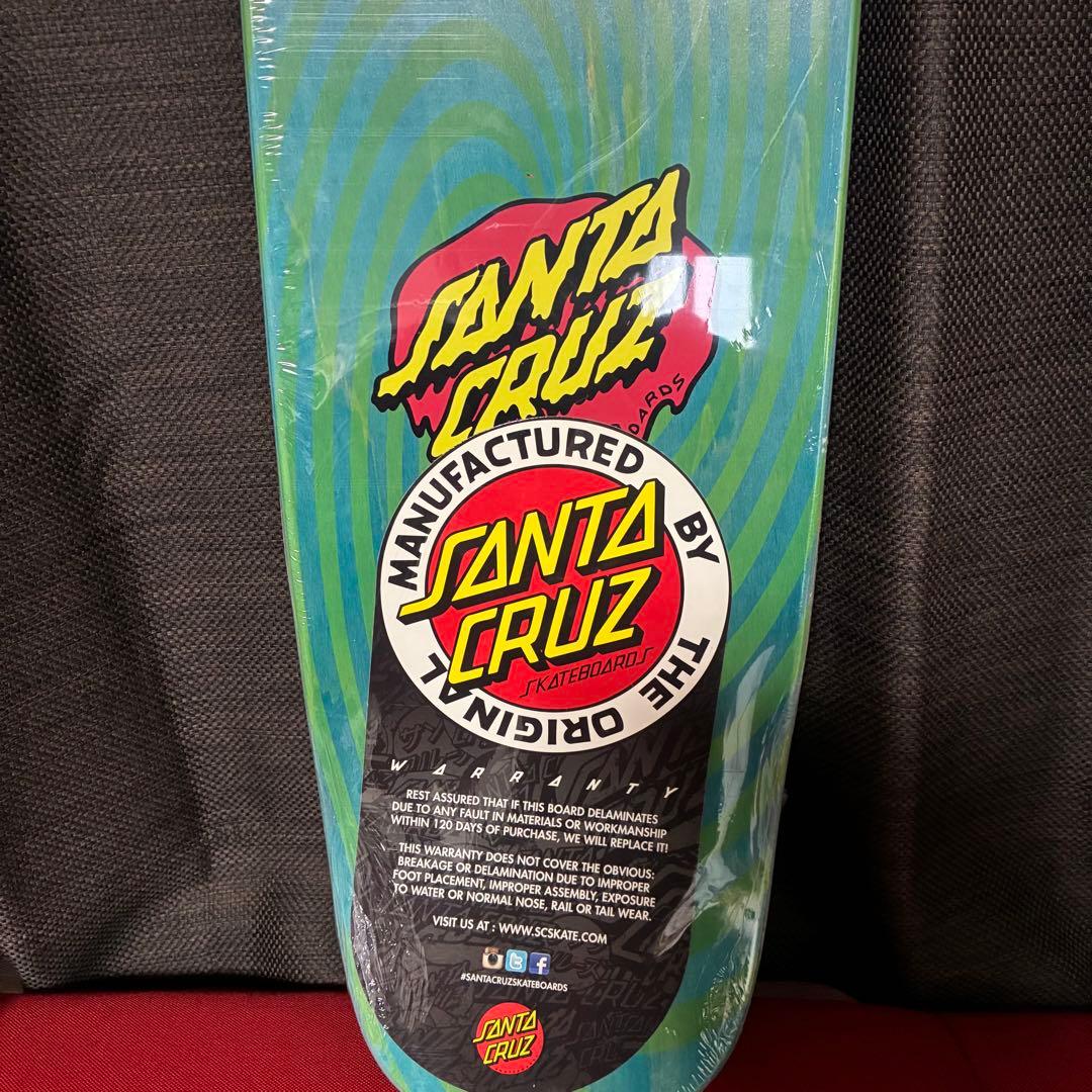 新品 SANTA CRUZ DECAY HAND スケートボードデッキ