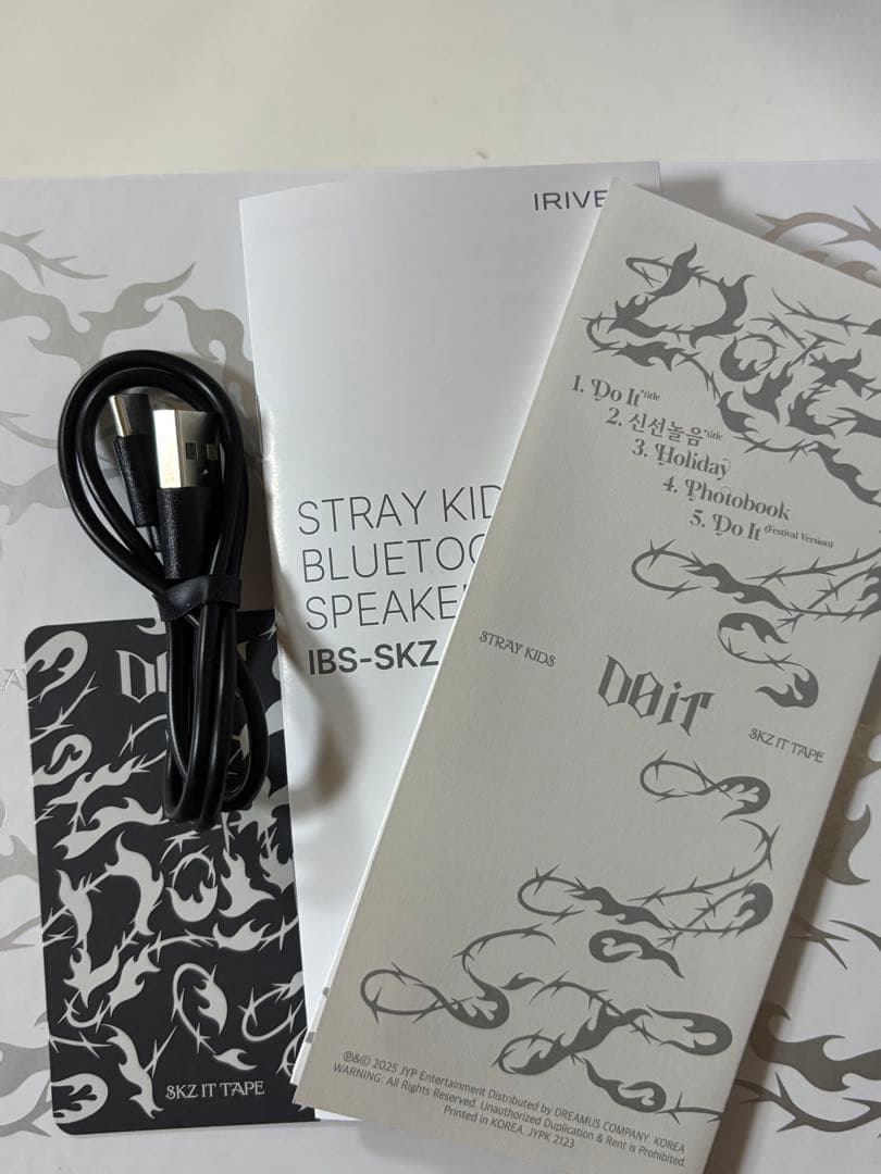 StrayKids Doit EVIL SKZOO SPEAKER ジニレット