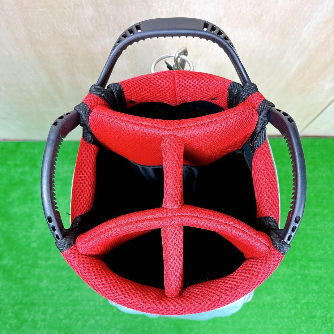 【美品】 ONOFF OB0420 キャディバッグ 9型 5分割 2.9kg