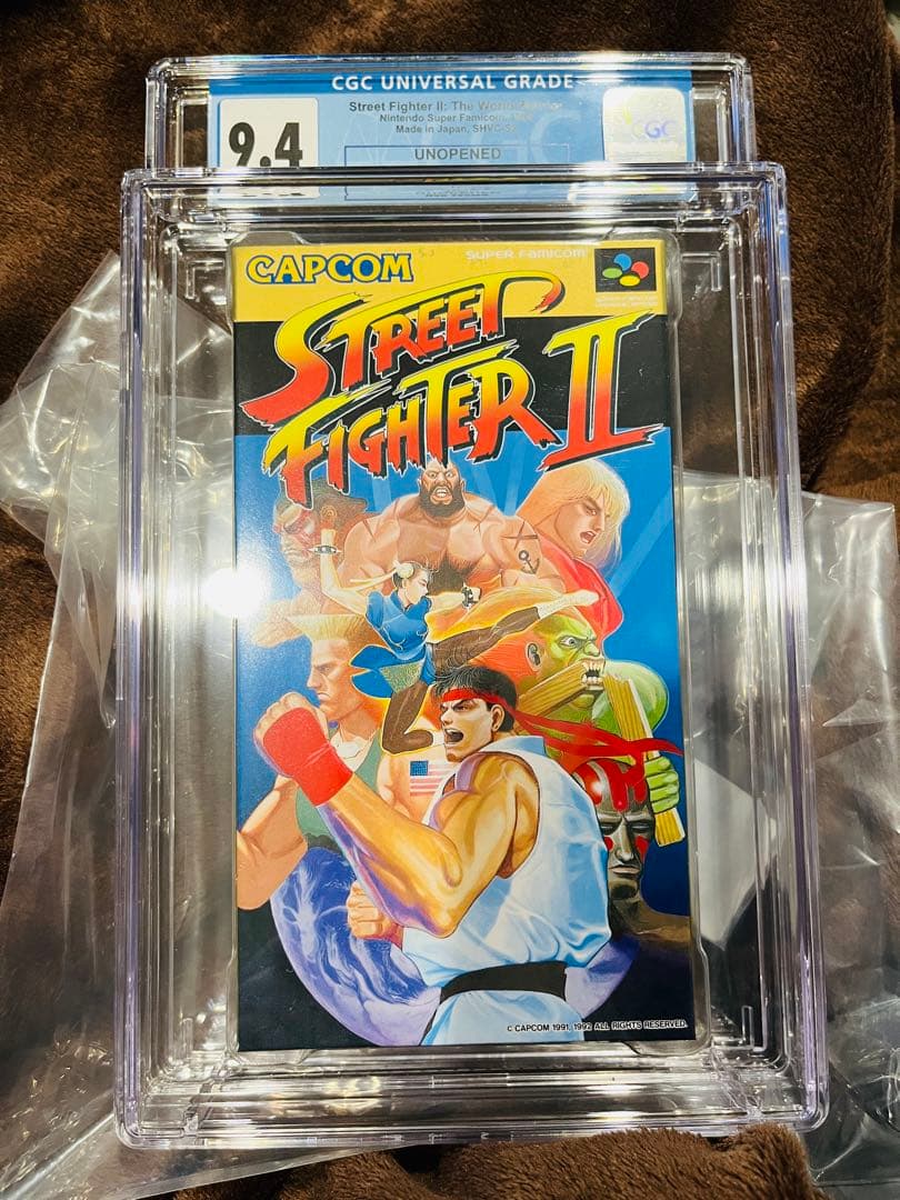 【未開封★CGC鑑定】ストリートファイター2【CGC9.4】
