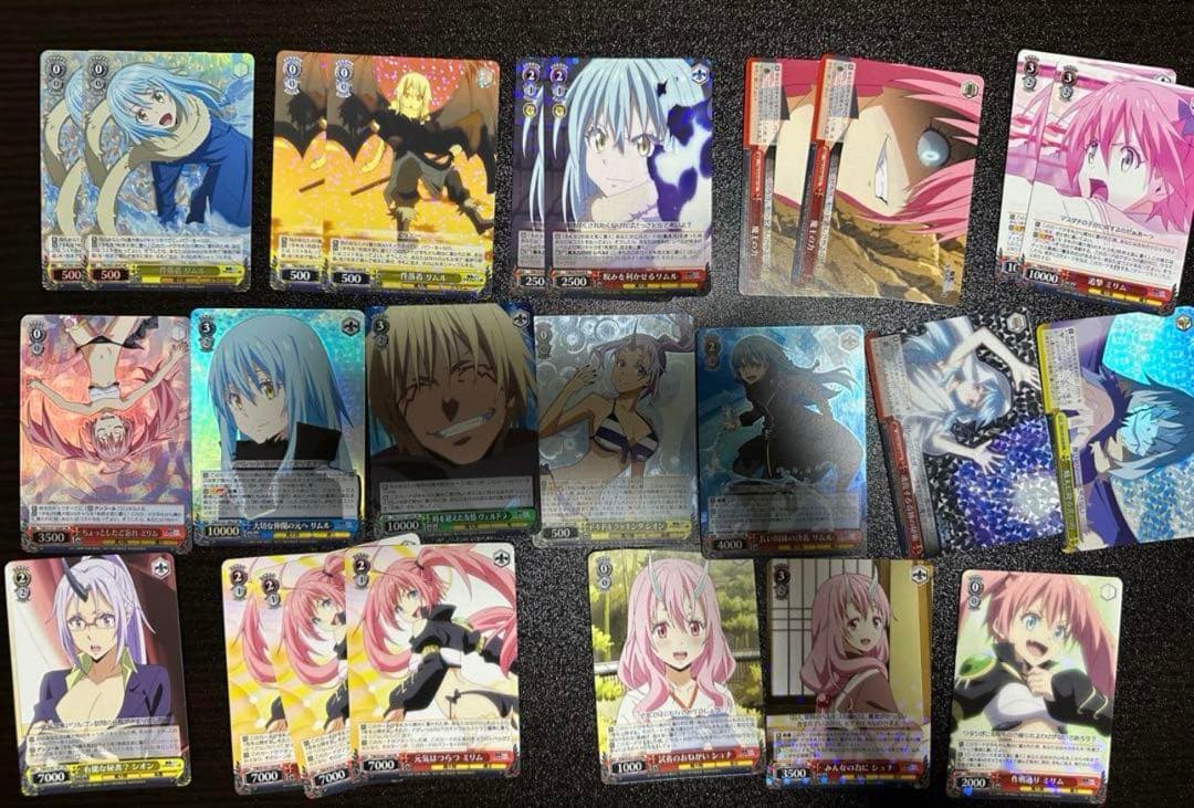 ヴァイスシュヴァルツ 転スラ デッキ その他調整用パーツ ミュウラン シズ 等