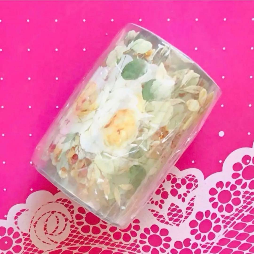 PET 5.5cm×5m 春未归 海外マスキングテープ　海外マステ　花