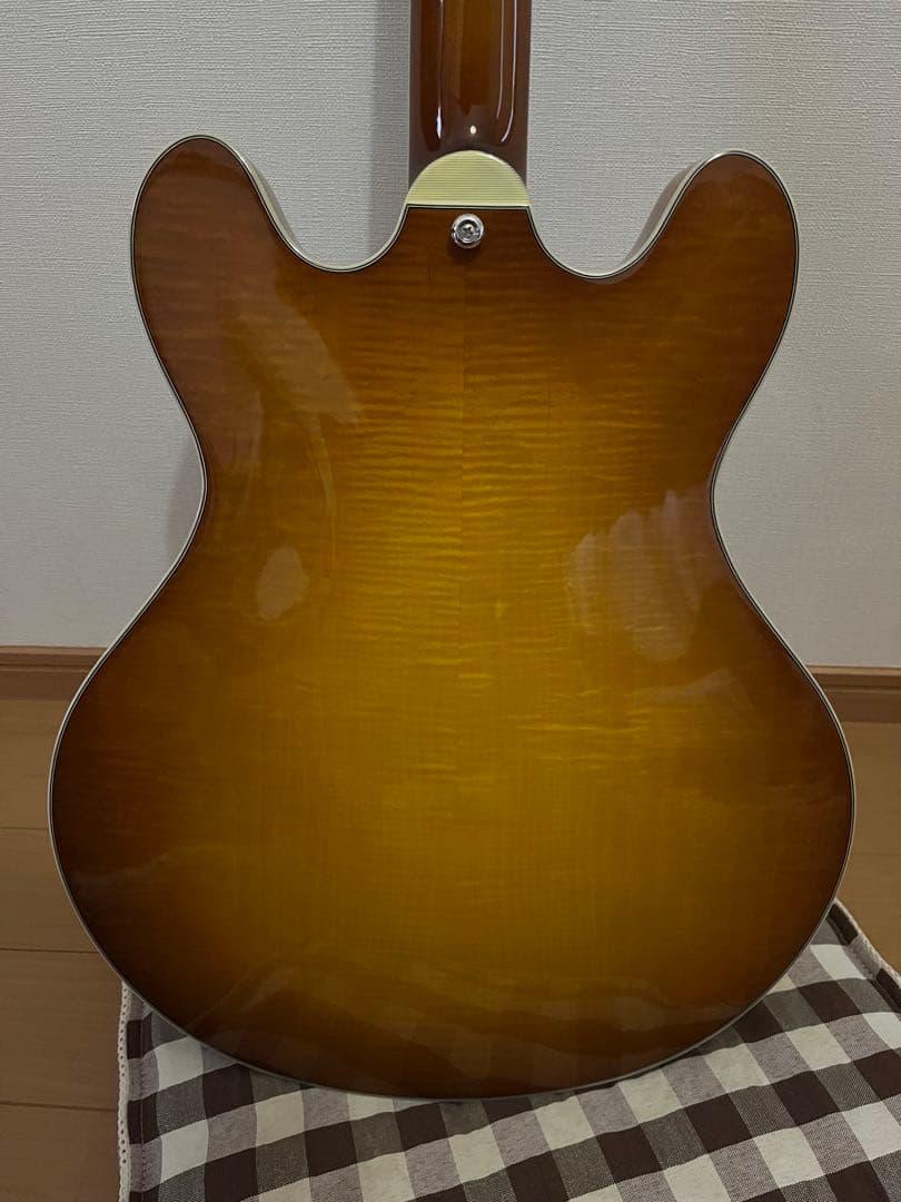 Eastman T486 Gold Burst セミアコ イーストマン