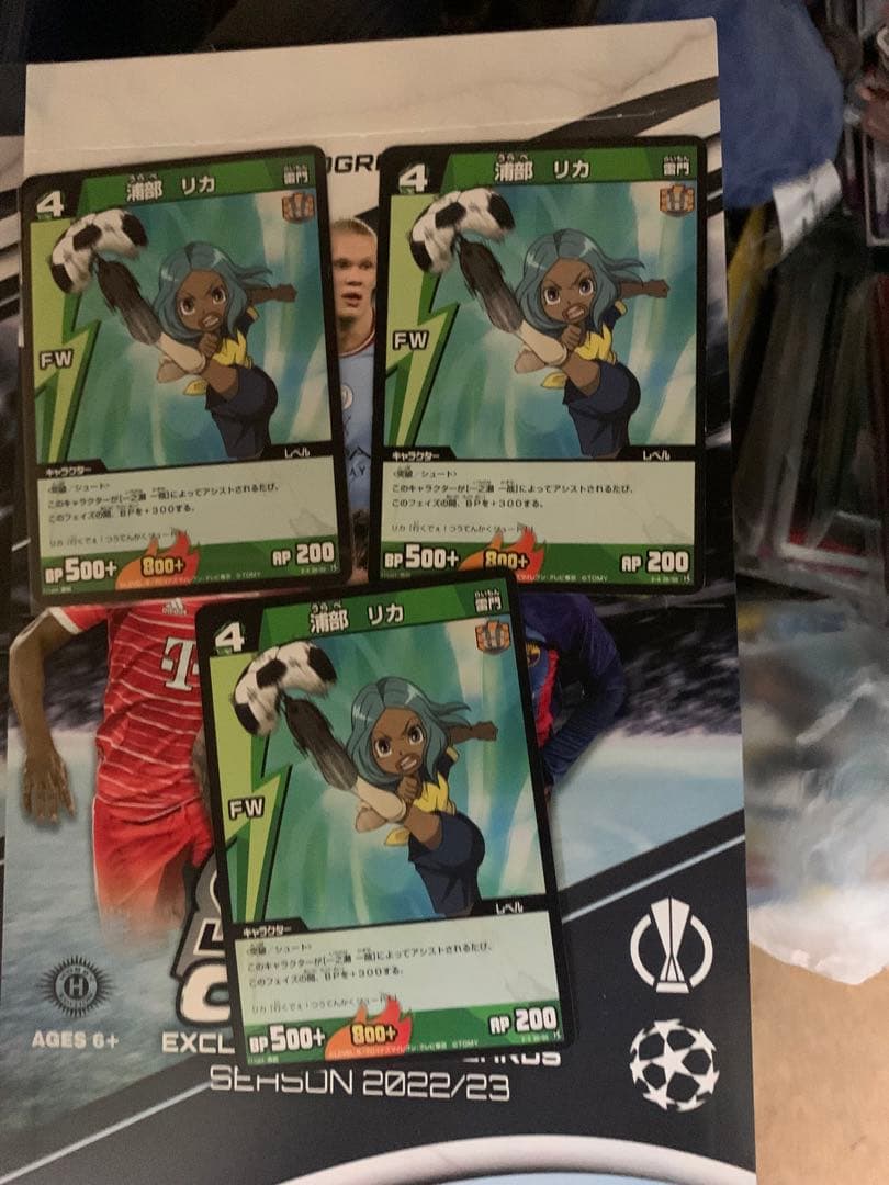 イナズマイレブン　カード