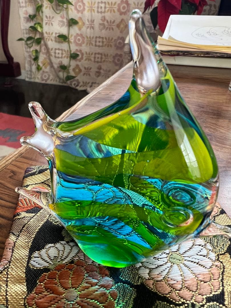 ガラス細工　熱帯魚