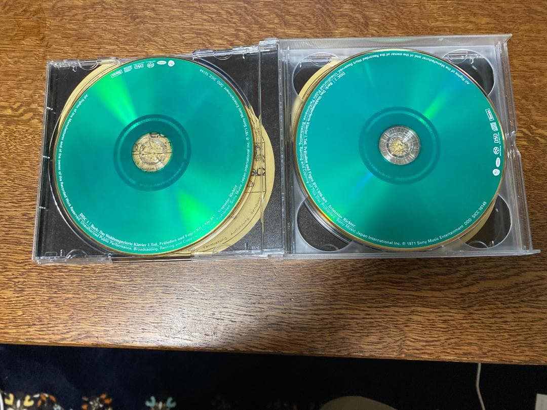 バッハ「平均律クラヴィーア曲集」 スヴァトスラフ・リヒター　SACD