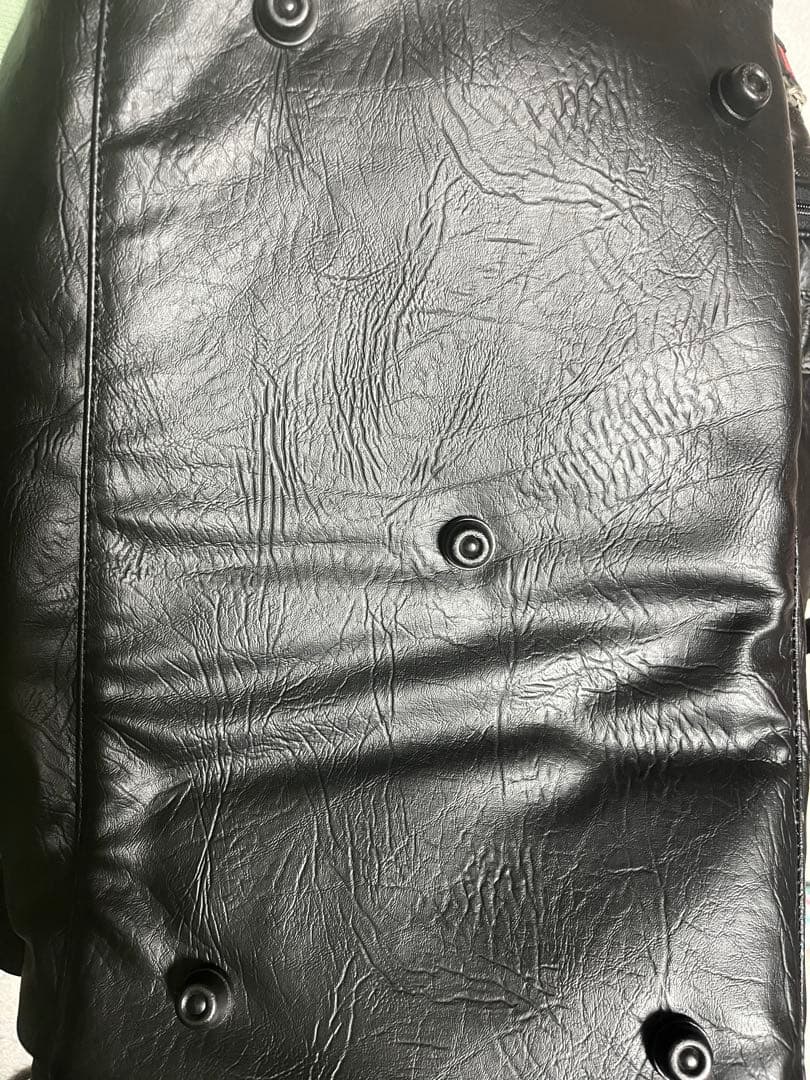 SRIXON レザーボストンバッグ 黒