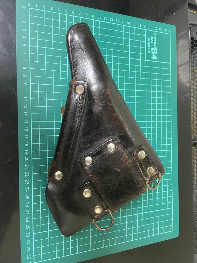 初期型 マルシン ワルサーP38スチール製　ベルリン1963刻印　ホルスター付き