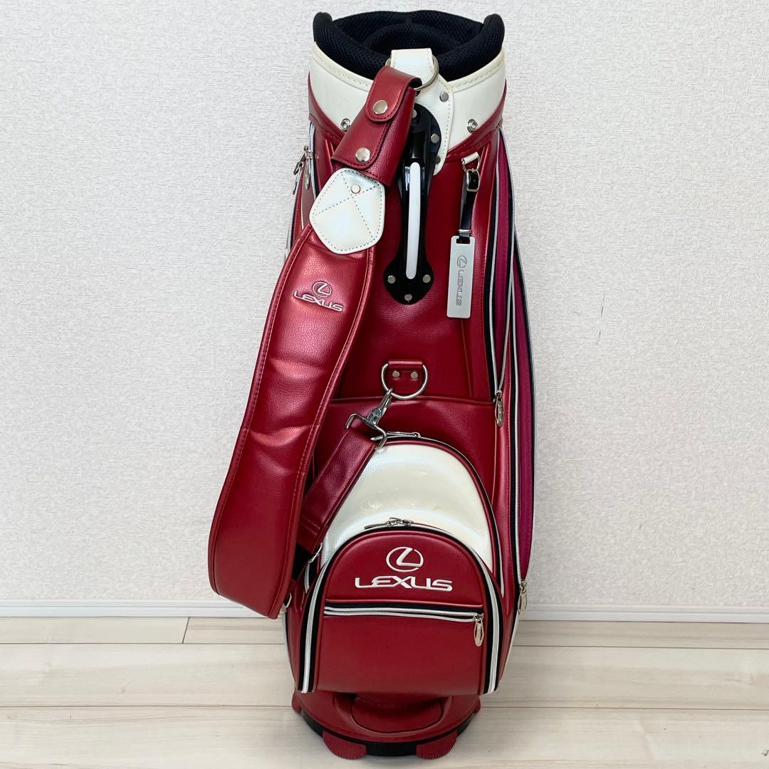 LEXUS キャディバッグ　レッド