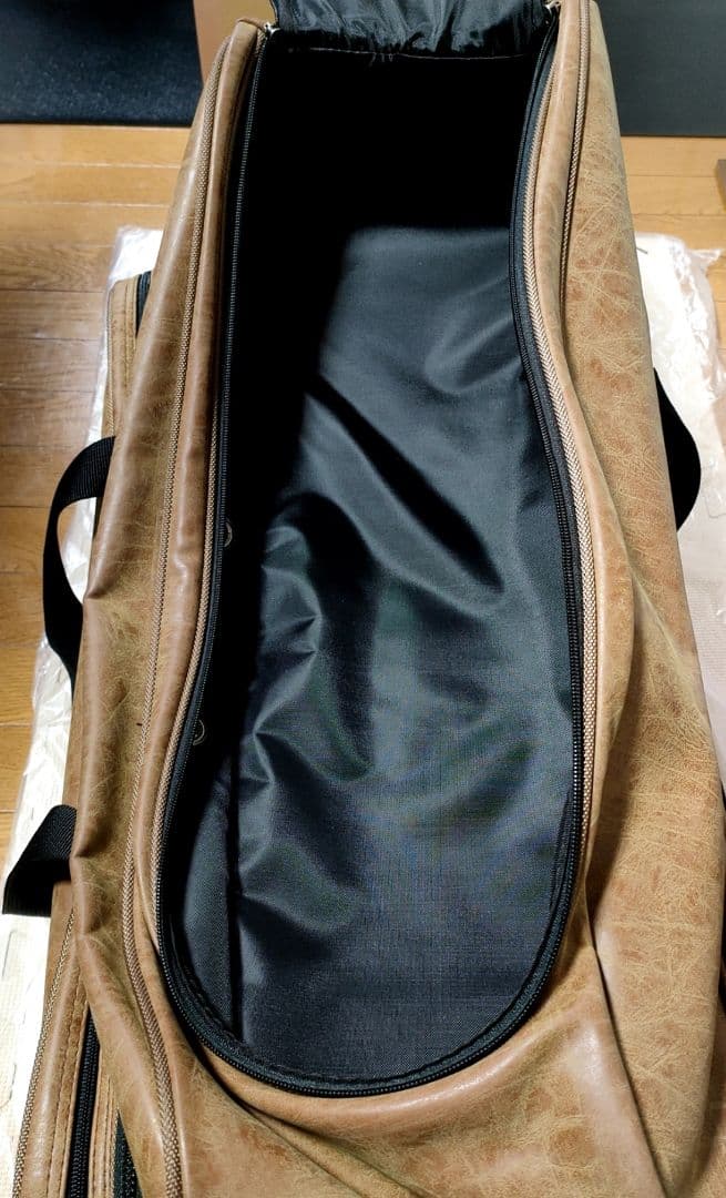 【廃盤品】ブランズウィック　3ボールバッグ　ブラウン　キャリーバッグ