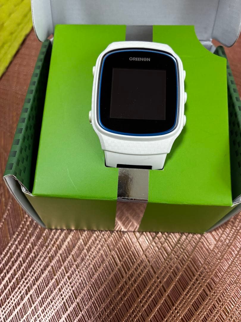 ゴルフ計測器GREENON ザ・ゴルフウォッチ ノルム II 白 ホワイト