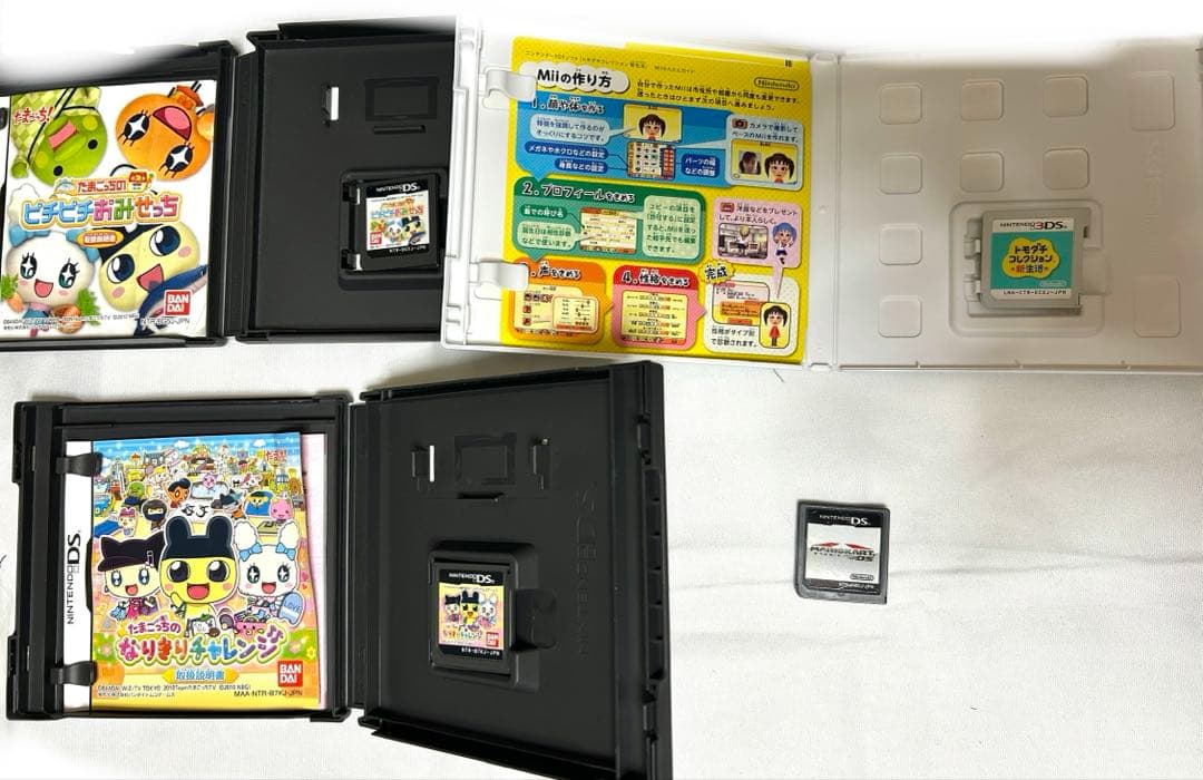 3DS DS カセット　ソフト　たまごっち　マリオ　トモコレ　どう森　大人検定