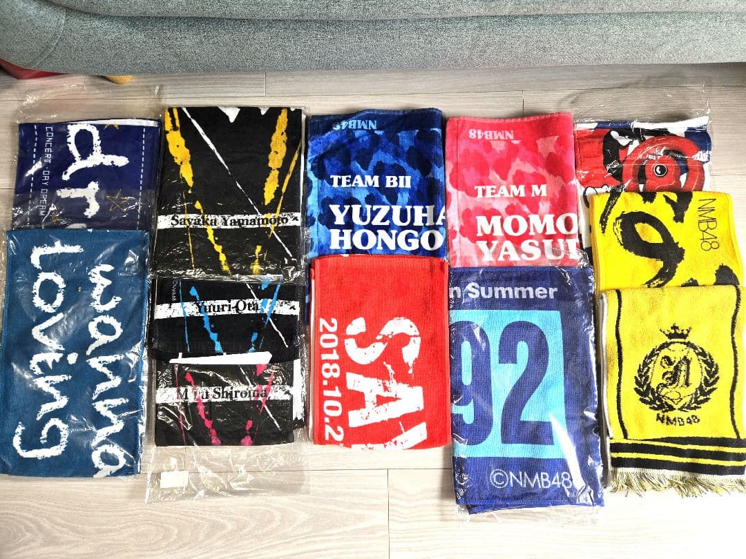 【引退品】NMB48グッズまとめ売り Tシャツ タオル 山本彩 太田夢莉 卒業