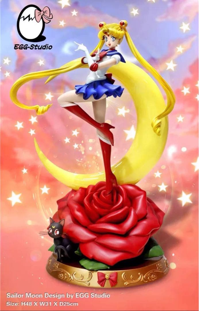 美少女戦士セーラームーン EGG 月野うさぎ スタチュー フィギュア