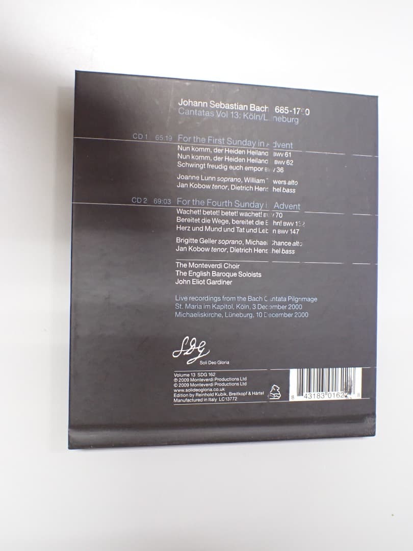 J. E. Gardiner バッハ：カンタータ集Vol.13【中古CD】