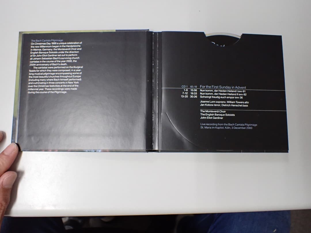 J. E. Gardiner バッハ：カンタータ集Vol.13【中古CD】