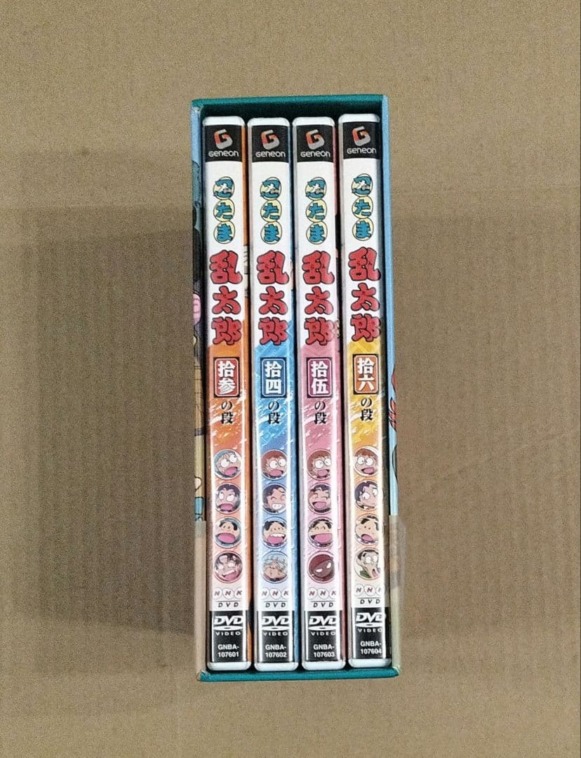 忍たま乱太郎 DVD-BOX 4 第2シリーズ 4枚組 解説書付