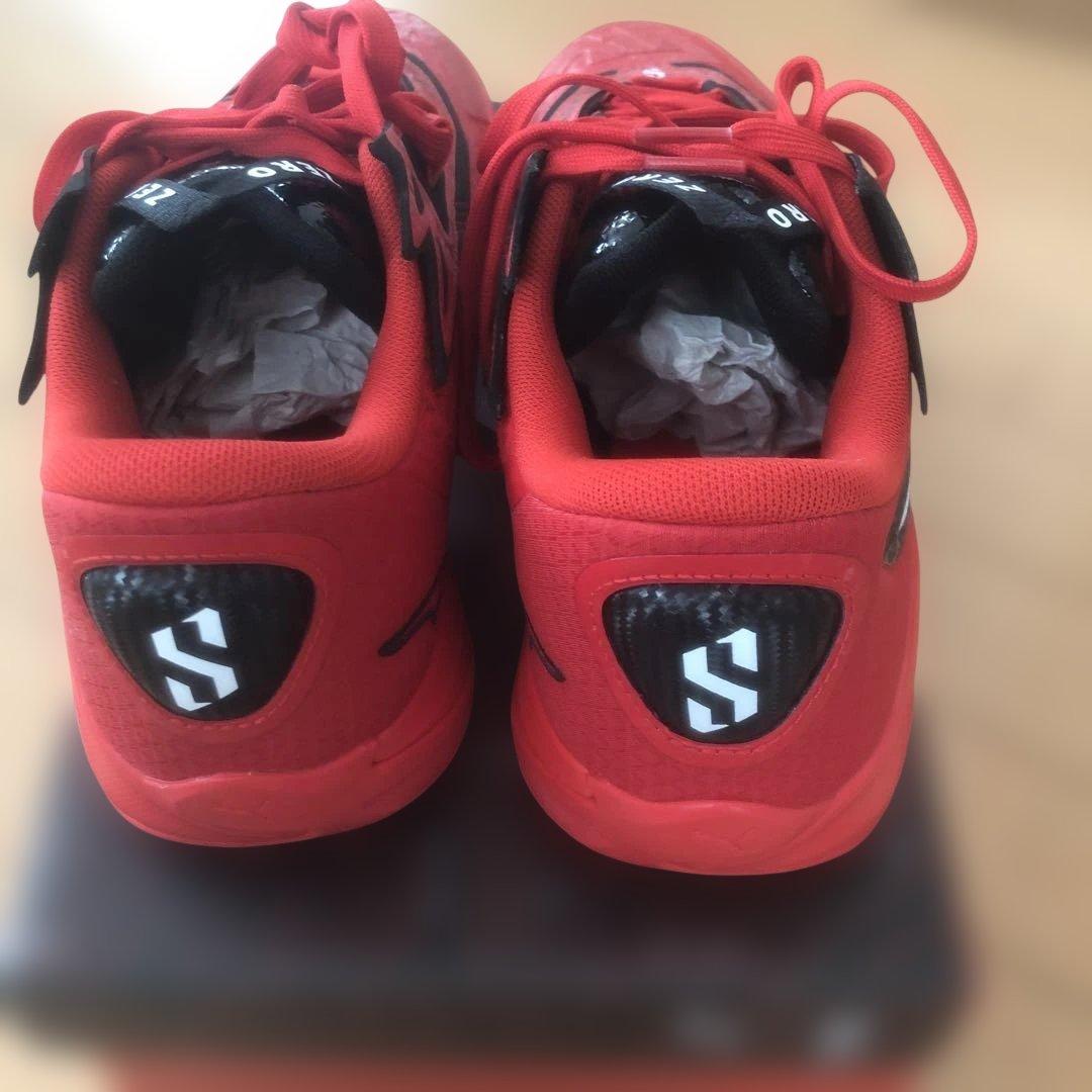 PUMA ZEROS バスケットボールシューズ レッド　28㎝