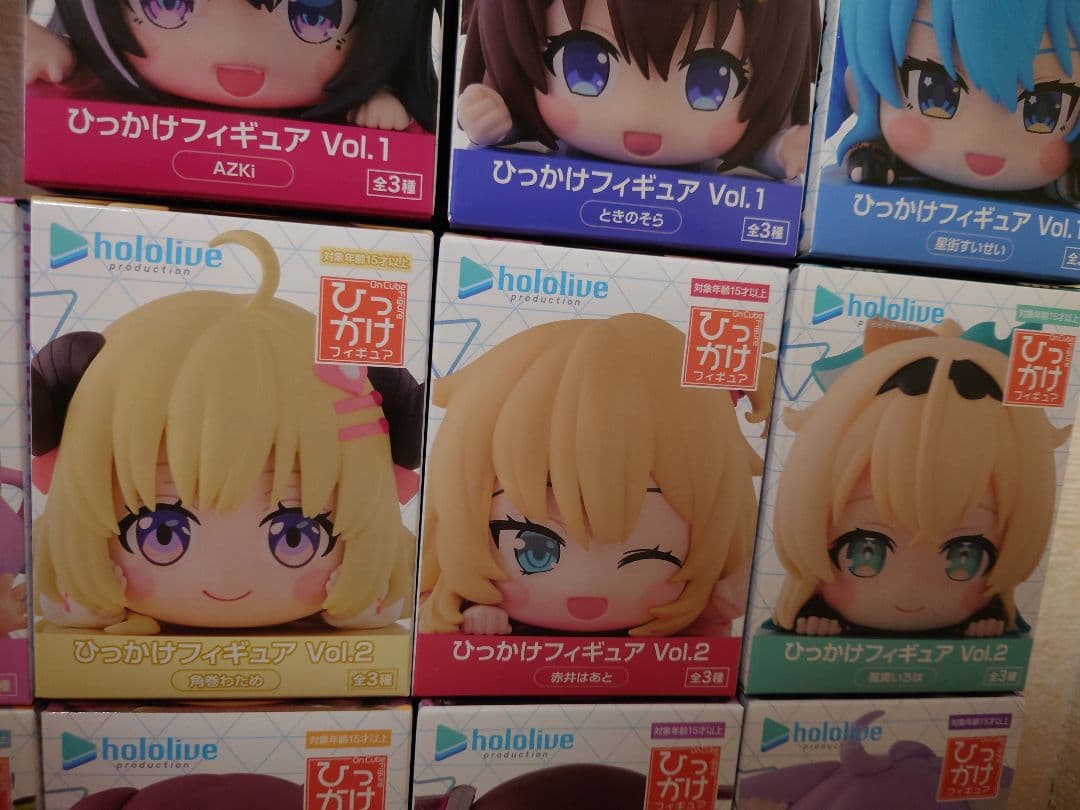 ホロライブ　ひっかけフィギュア Vol.1〜3, 5〜8　計19個