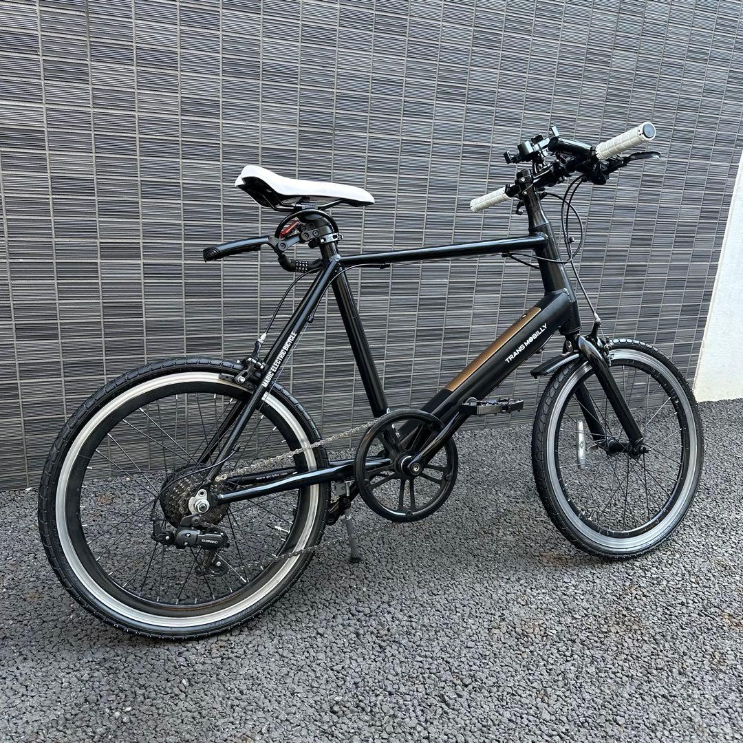 TRANS MOBILLYトランスモバイリー207E 電動アシスト自転車ブラック