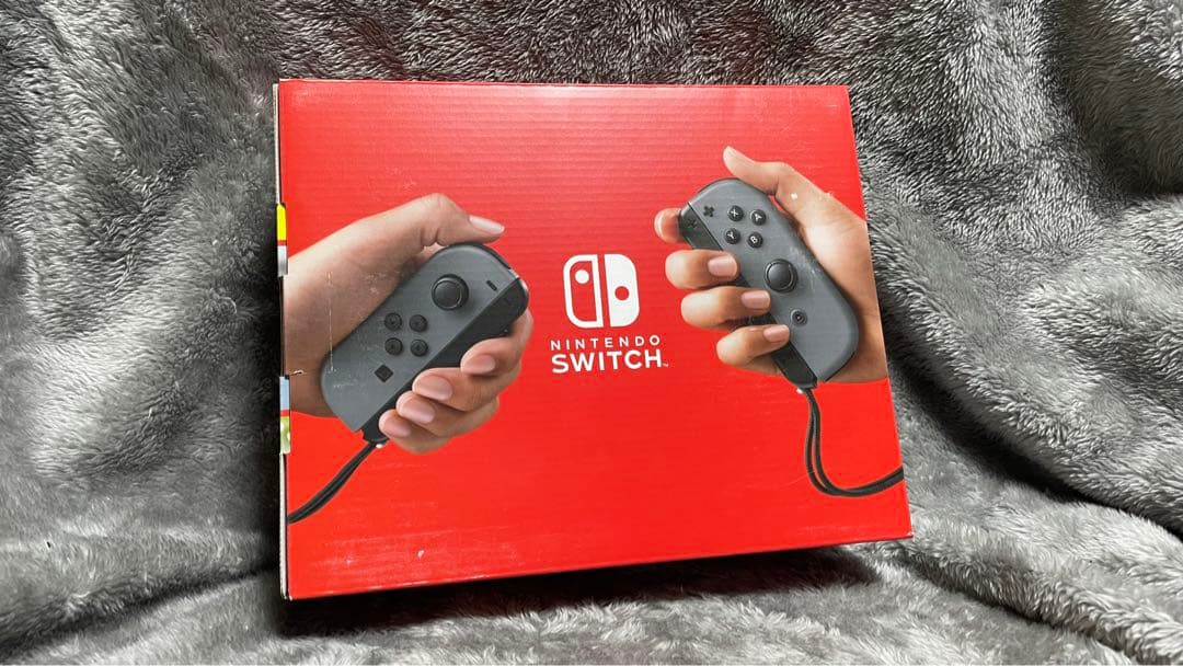 任天堂　Switch バッテリー強化版　グレー　新品未開封