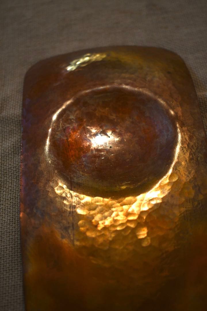 水野正美　真鍮プレート　お皿　燭台　カトラリー　茶器　ブロカント　作家　民藝