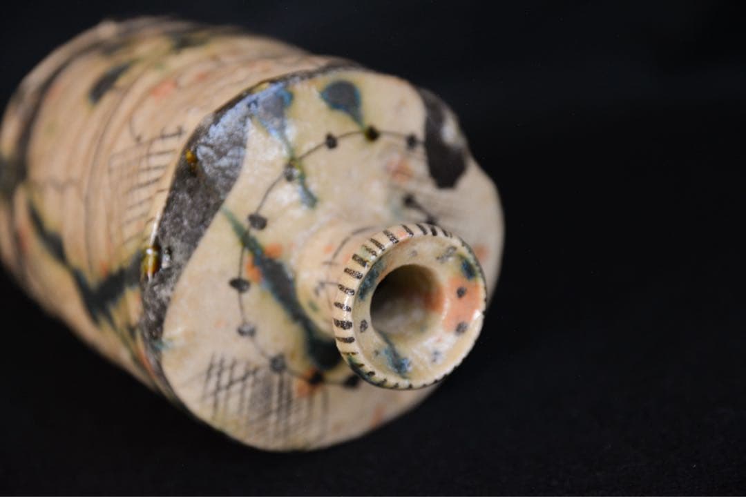 【鈴木五郎】弥七田織部徳利