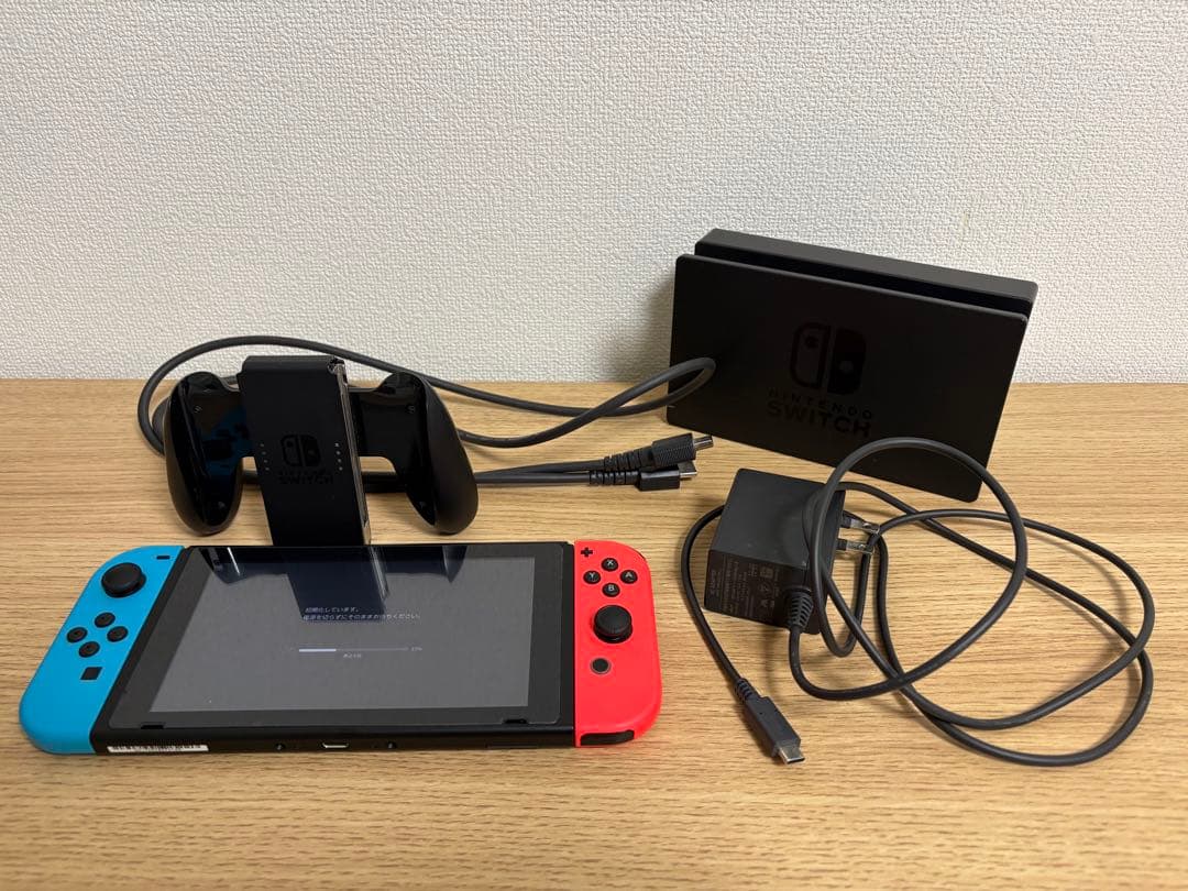 Nintendo Switch 本体 バッテリー強化版 すぐ遊べるセット 美品