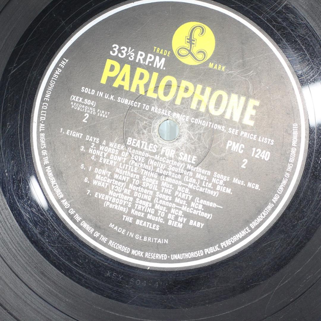 英LP The Beatles For Sale UK盤 Mono モノラル