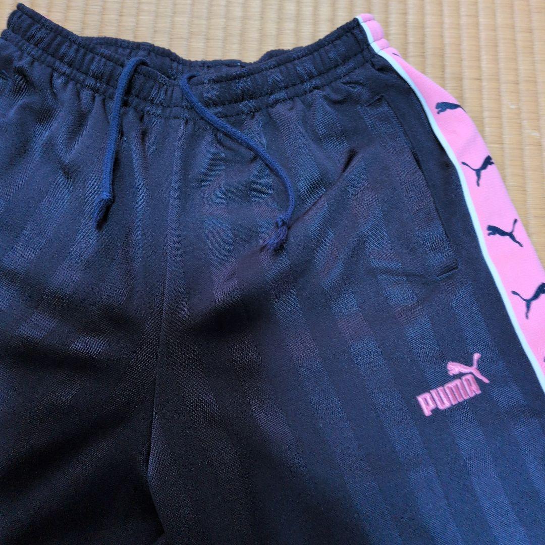 プーマ セットアップ ジャージ レア ネイビー ピンク　希少　美品