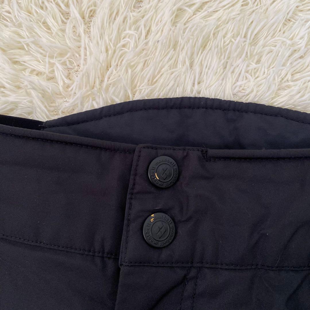 【美品】モンベル　インシュレーテッドアルパインパンツ Women's　黒　L